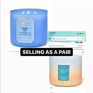 Bath&Body W/ 2 Candles